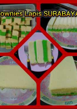 Brownies LAPIS (Vanila Pandan)