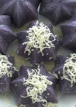 Apem tepung beras taro keju