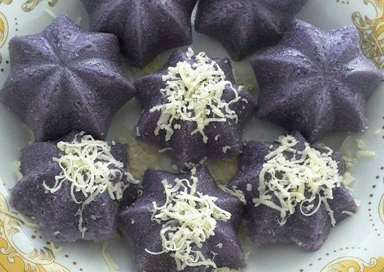 resep Apem tepung beras taro keju