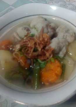 Sop ayam + bakso