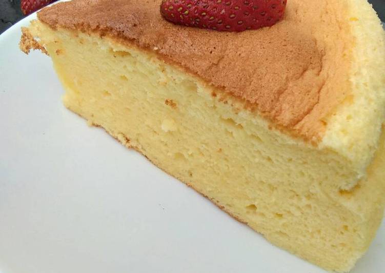 Resep Japanese cotton cheese cake Dari Cau Shi Lin