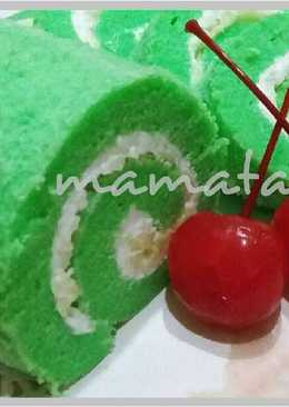 Green Rollnet (Bolu Gulung Pandan)