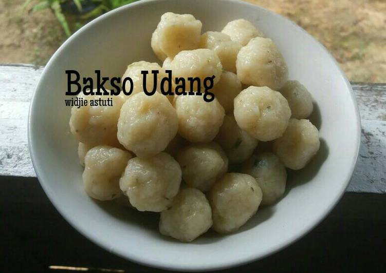 Resep Bakso Udang By Widjie Astuti