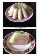 Puding Cake Pandan Marmer
