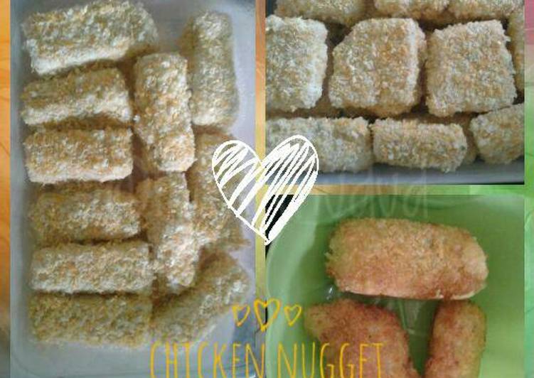 gambar untuk cara membuat Homemade chicken nugget (MPASI 12m+)