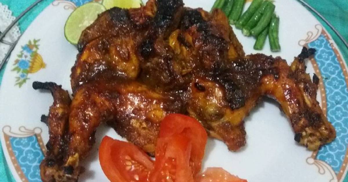 Resep Ayam bakar bumbu kecap ala  anak  kos  oleh Chintya 