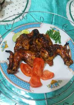 Ayam bakar bumbu kecap ala anak kos