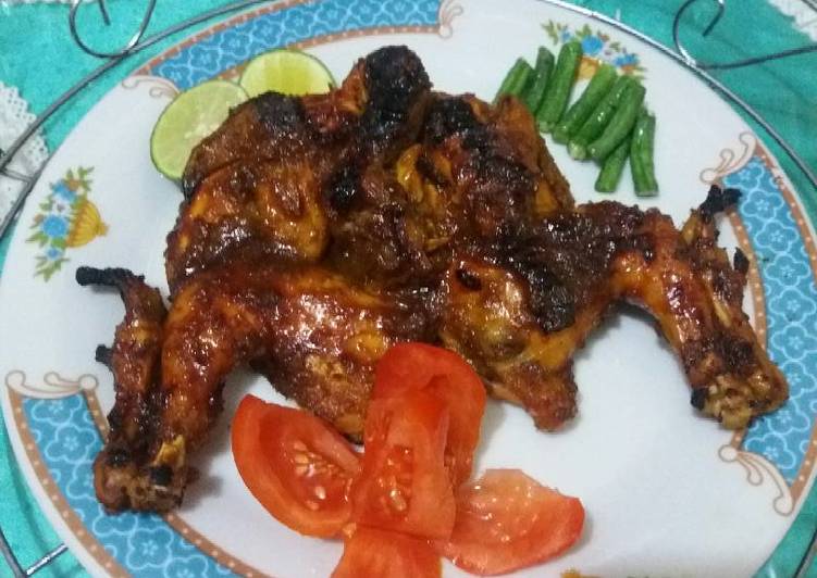  Resep  Ayam  bakar bumbu kecap ala  anak  kos  oleh Chintya 
