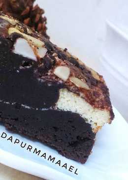 Cheese cake brownies