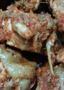 Rendang ayam broiler