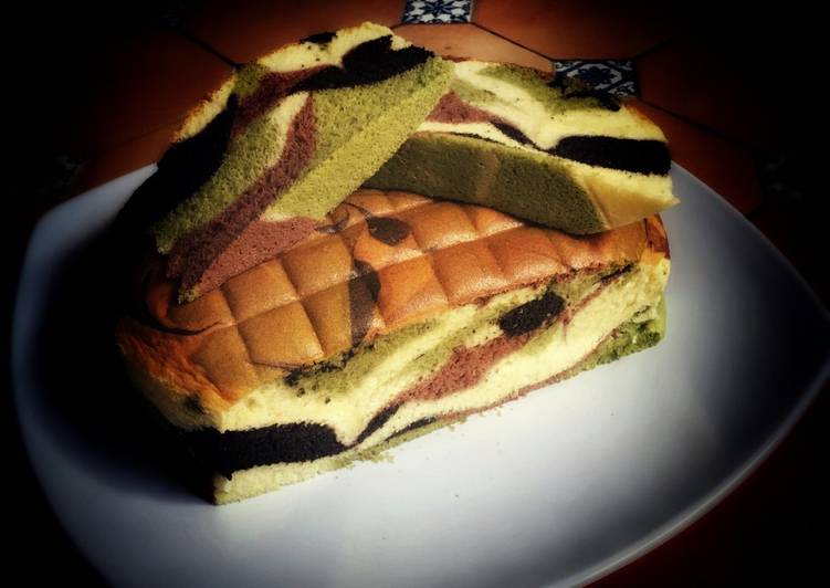 resep Ogura Army Cake