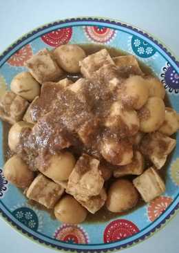 Semur tahu telur puyuh