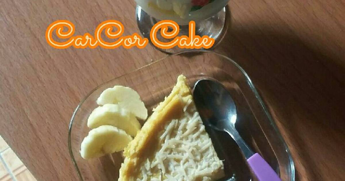 Resep CarCor Cake (glutenfree)