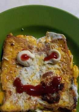 Roti gandum bakar