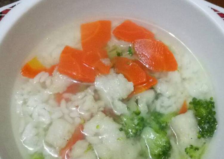 resep masakan Finding Dori Soup ?? (menu batita 1y+)