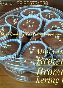 Brownies kering mini