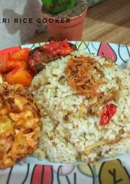 Nasi Liwet Teri Rice Cooker