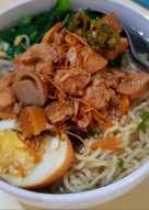 Mie ayam jamur sederhana