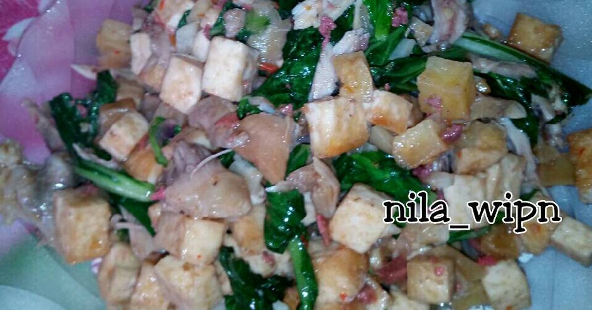 Resep Sawi Hijau, Ayam & Tahu Putih ala Nila_wipn