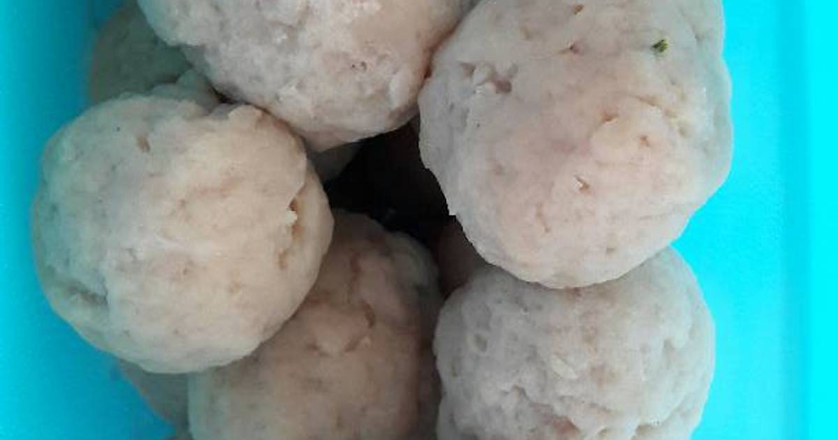 Resep Bakso Ayam Sehat Tanpa MSG ala beby yudiarti