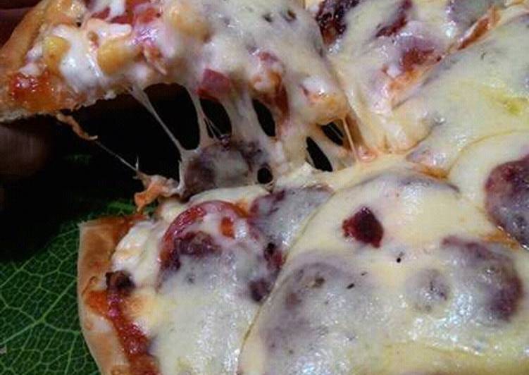 gambar untuk resep Pizza lava moza magicom