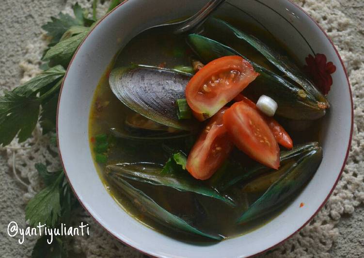 Resep Sup kerang hijau Dari Yanti Yulianti