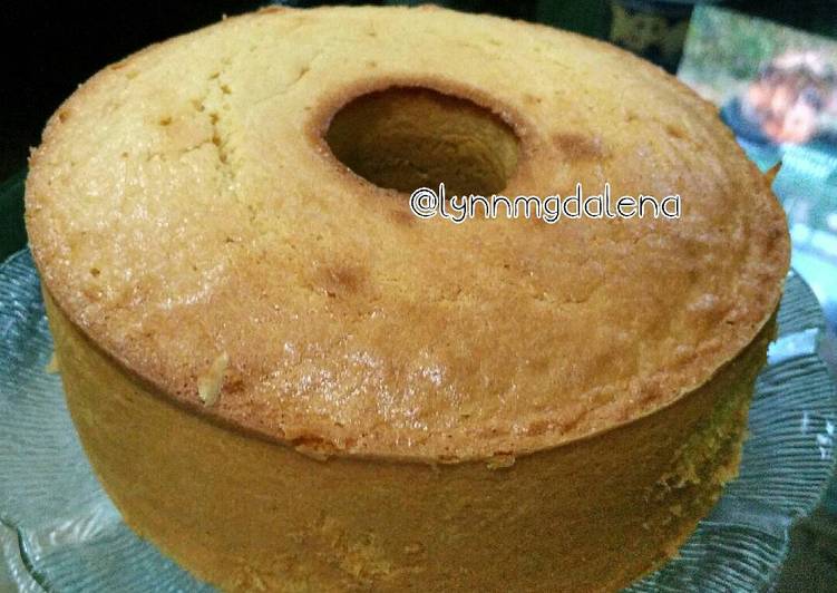 resep makanan Sunkist Buttercake