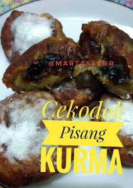 Cekodok pisang kurma