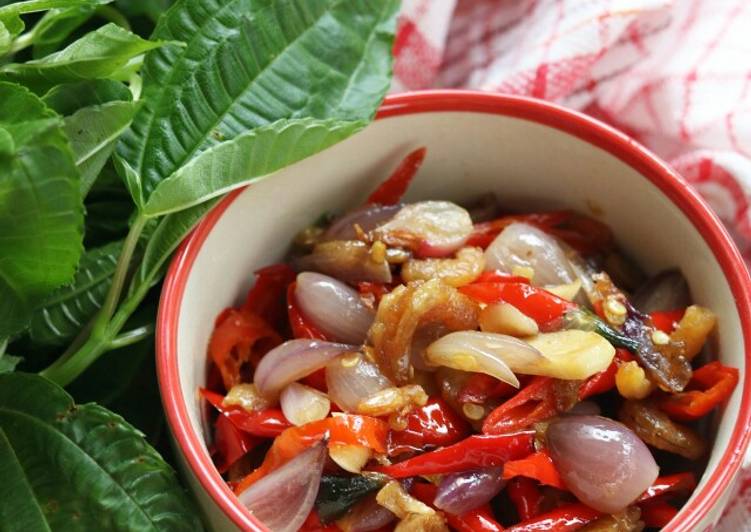 resep Tumis Ebi Bawang Merah