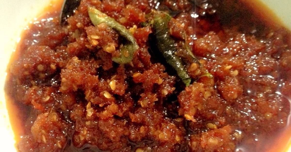  Resep  Sambal goreng  rawit merah Daun  Jeruk  oleh ULLy TenRi 