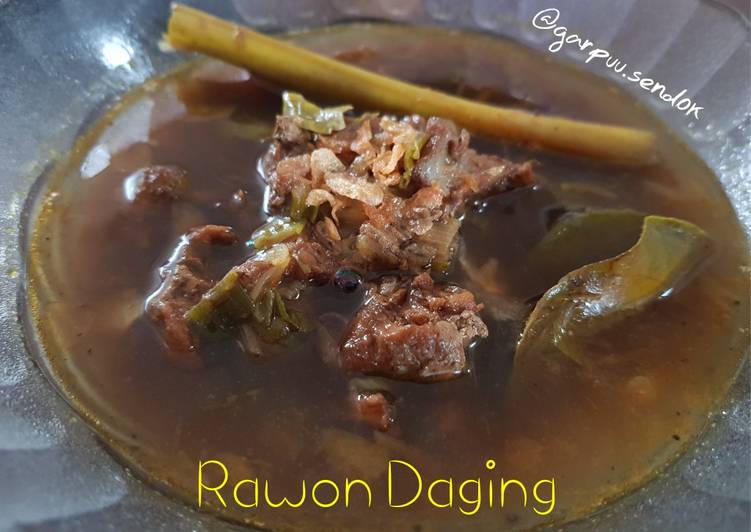 Rawon Daging foto resep utama