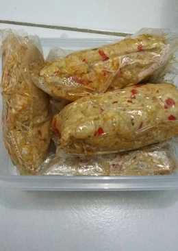 Pepes Tahu Daging Pedas