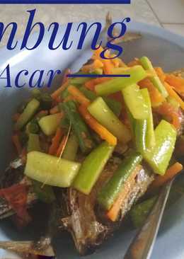 Ikan Kembung Acar Timun