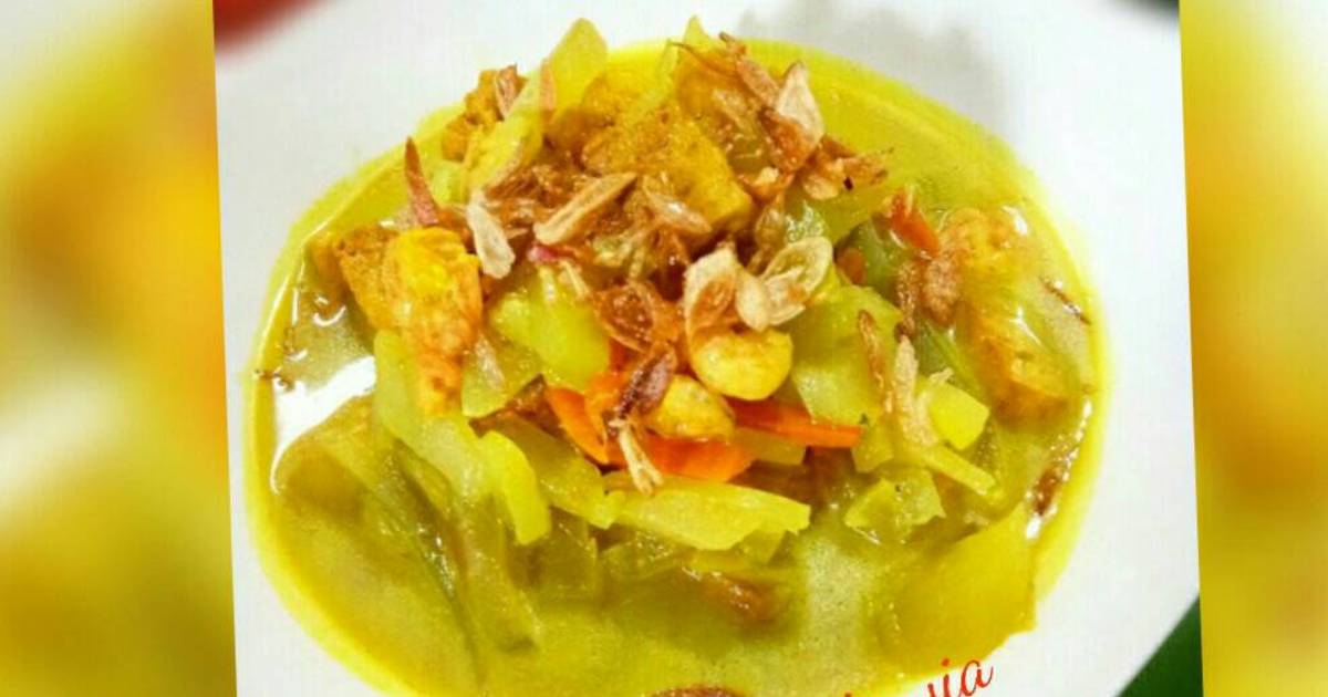 93 resep labu siam bumbu kuning enak dan sederhana Cookpad