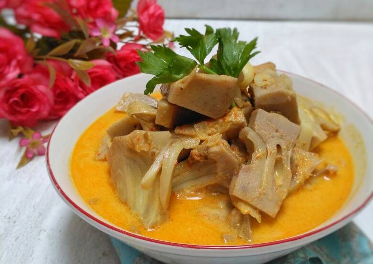 gambar untuk resep makanan Gulai Nangka Daging Sapi #RabuBaru