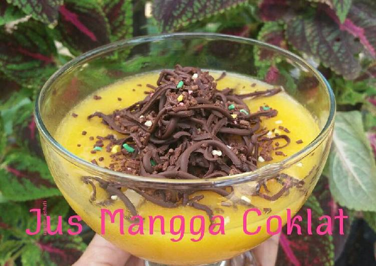 resep masakan Jus Mangga Coklat