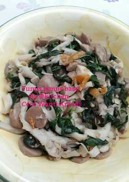 Tumis jamur baso