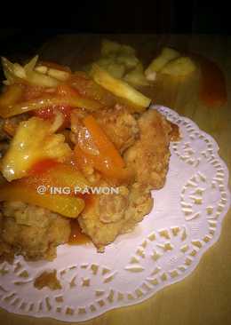 Koloke Ayam Saus Nanas