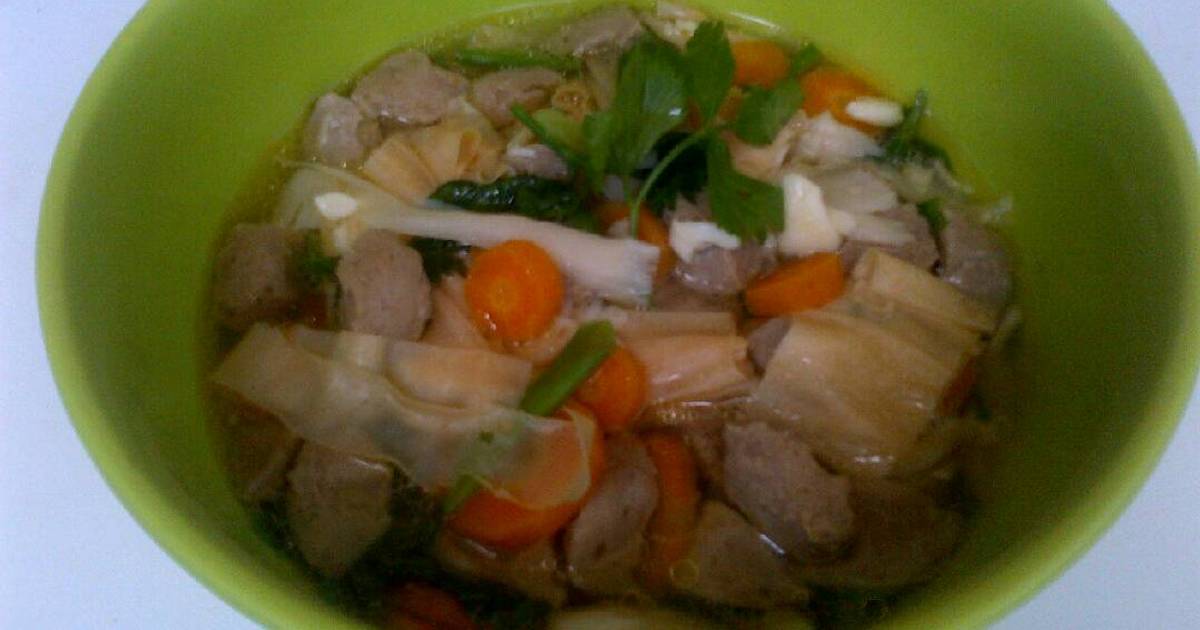 38 Resep Sup Kembang Tahu Rumahan Yang Enak Dan Sederhana Cookpad