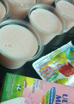 Puding Susu Strobery