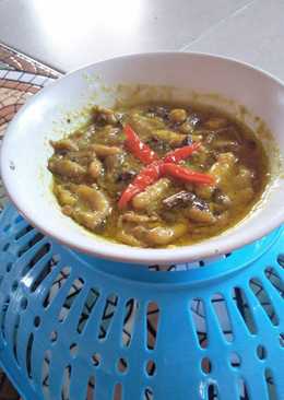 Masak kuning perut ikan haruan