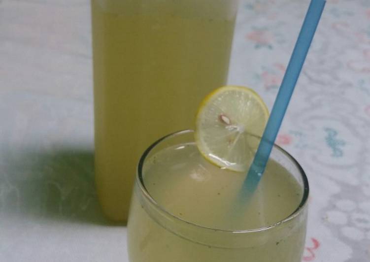 resep masakan Juice mint lemon