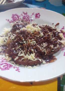 Pisang coklat keju