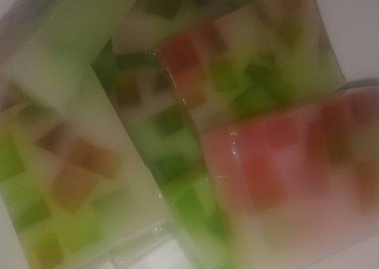 resep masakan Agar-agar mozaik