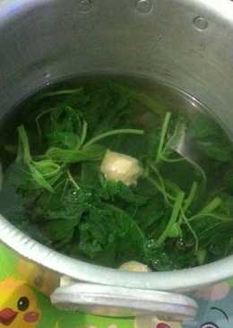 Sayur bayam / sayur kunci