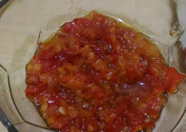 resep Sambal kemiri