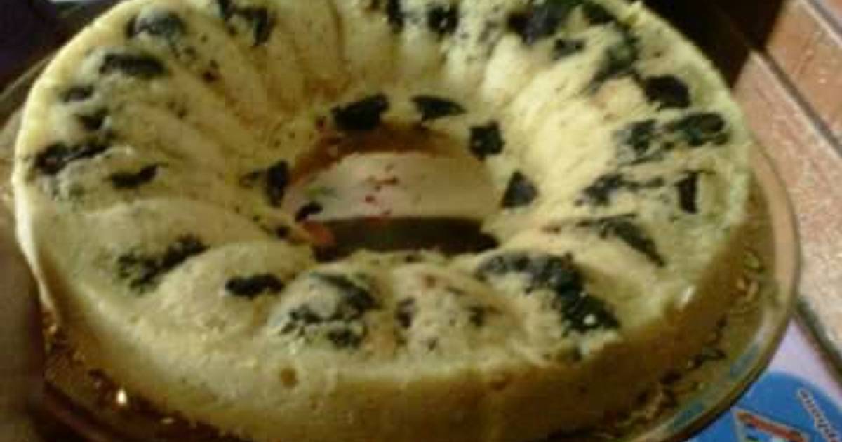 Resep pumpkin cake with oreo