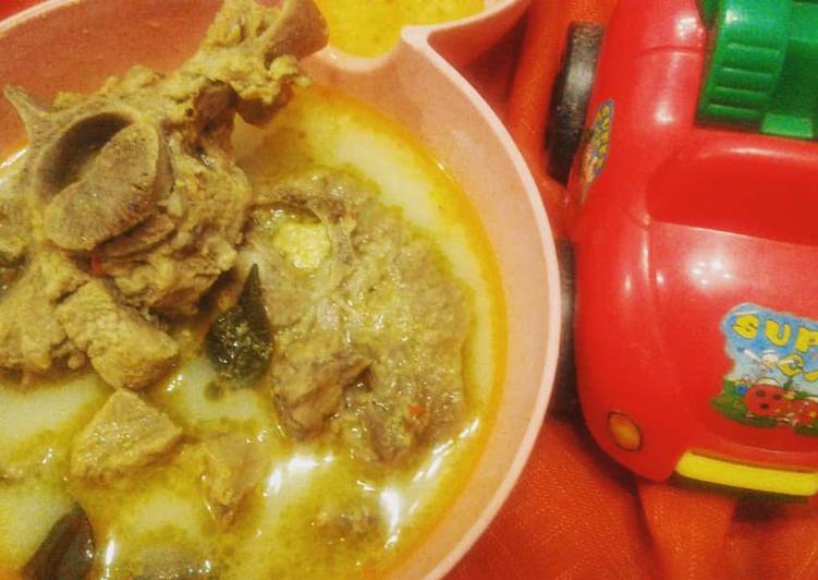 resep lengkap untuk GULAI KAMBING SEHAT (no MSG) + TIPS