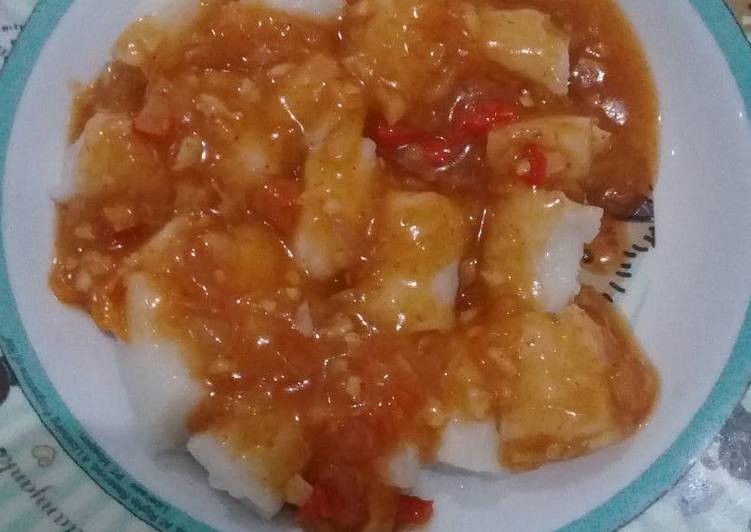 cara membuat Tteobokki topokki pedas simpel gak pake ribeg