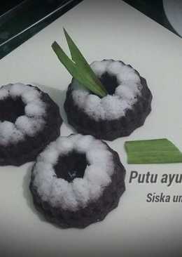 Putu ayu ketan hitam
